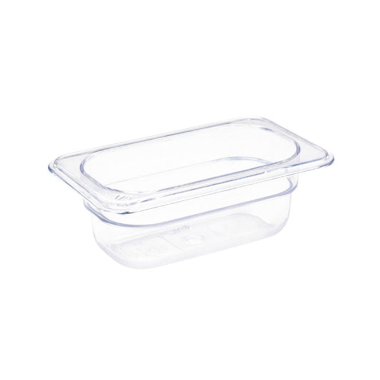 Vogue Clear Polycarbonate 1/9 Gastronorm Pan • PAS-U242