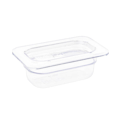 Vogue Clear Polycarbonate 1/9 Gastronorm Pan • PAS-U242