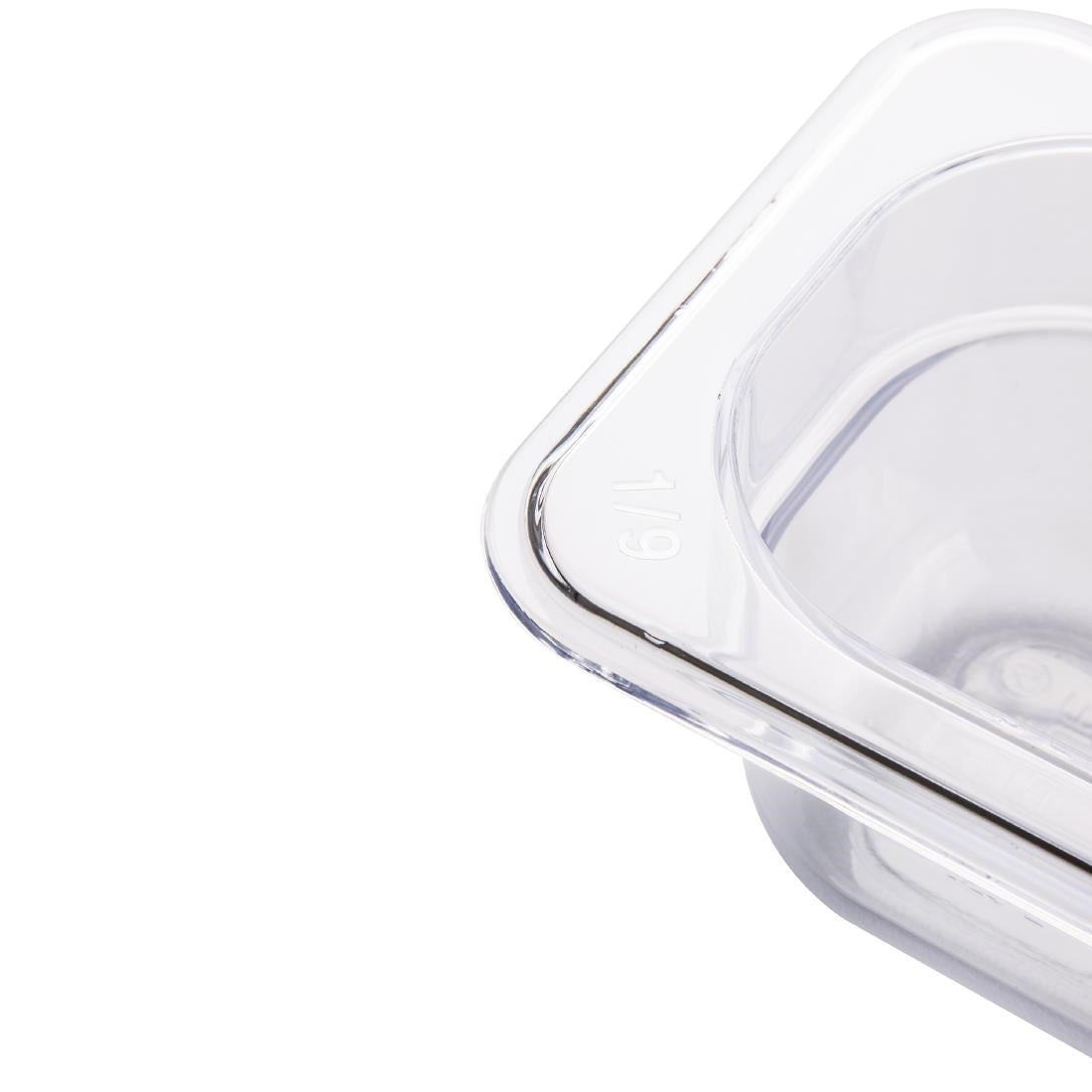 Vogue Clear Polycarbonate 1/9 Gastronorm Pan • PAS-U242