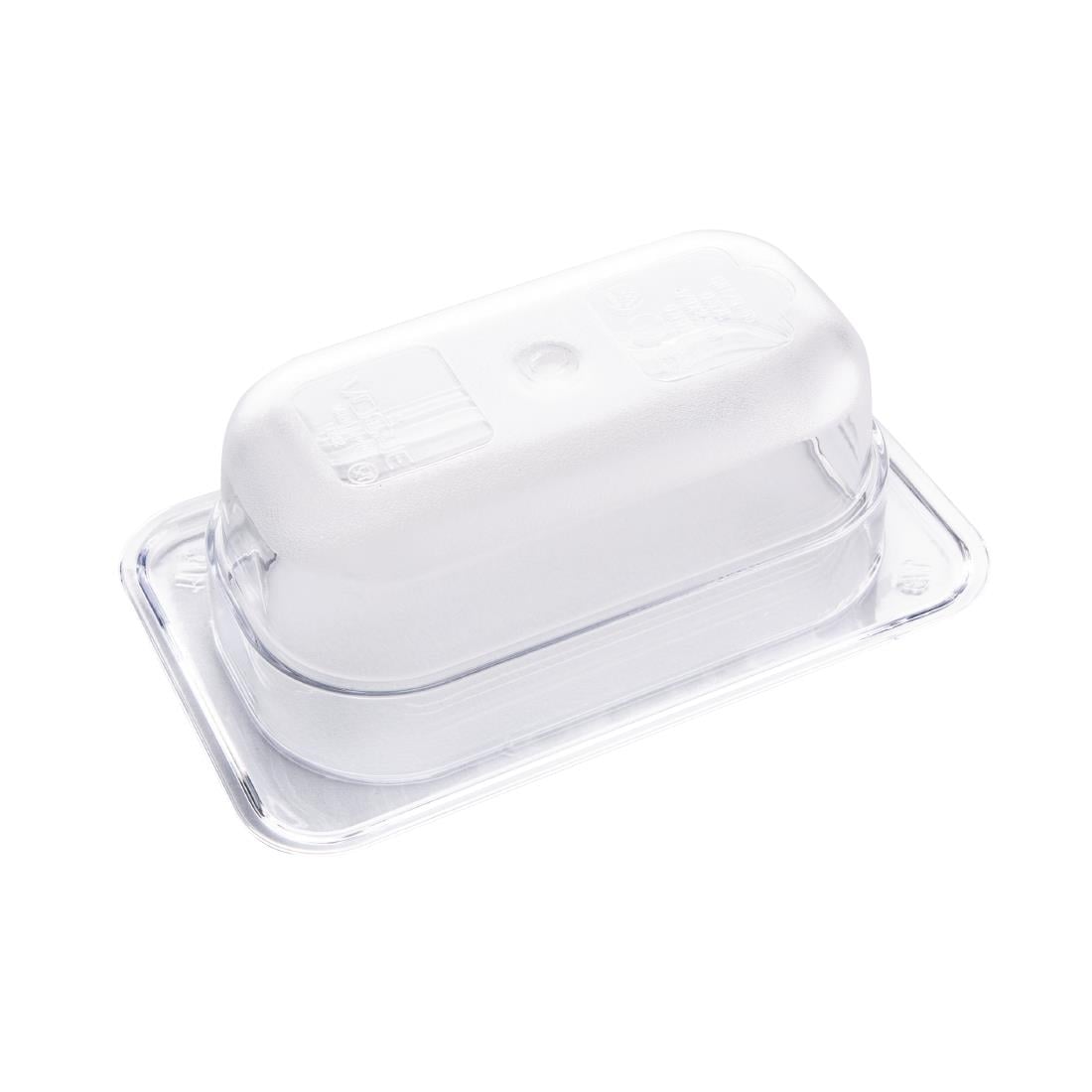 Vogue Clear Polycarbonate 1/9 Gastronorm Pan • PAS-U242