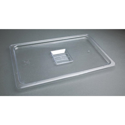 Vogue Clear Polycarbonate 1/1 Gastronorm Lid • PAS-U244