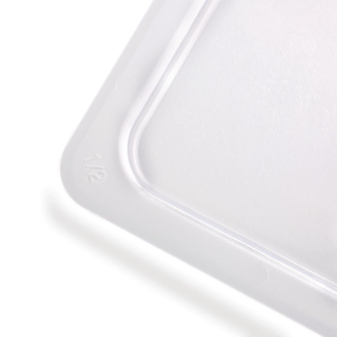 Vogue Clear Polycarbonate 1/2 Gastronorm Lid • PAS-U245