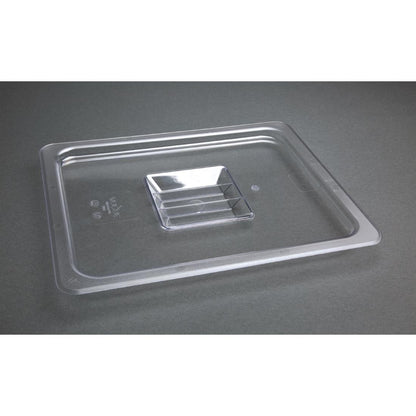 Vogue Clear Polycarbonate 1/2 Gastronorm Lid • PAS-U245