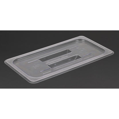Vogue Clear Polycarbonate 1/3 Gastronorm Lid • PAS-U246