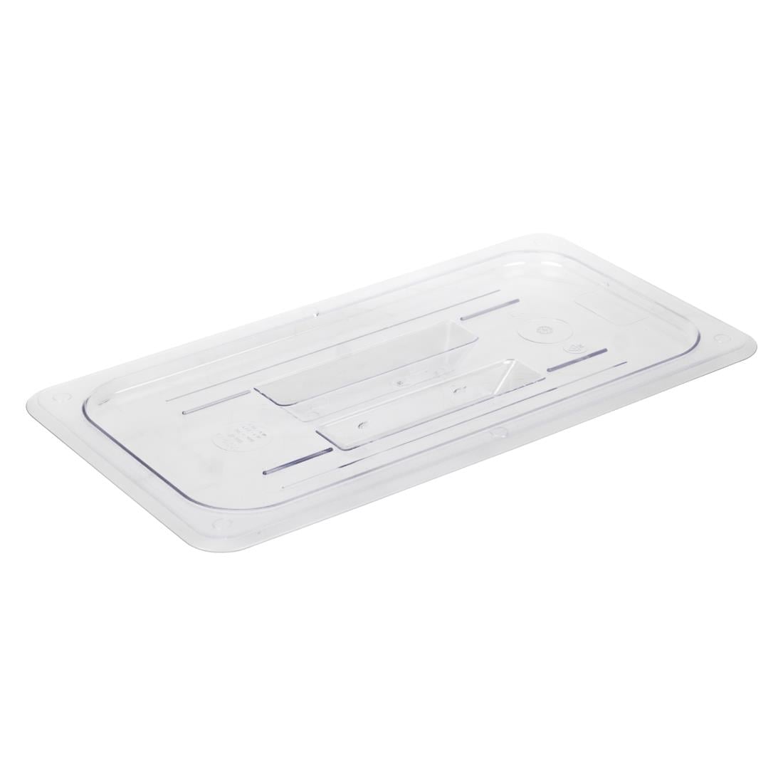 Vogue Clear Polycarbonate 1/3 Gastronorm Lid • PAS-U246