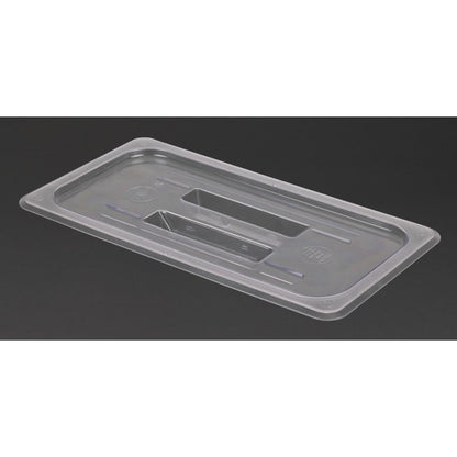 Vogue Clear Polycarbonate 1/3 Gastronorm Lid • PAS-U246