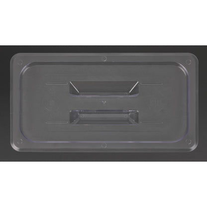 Vogue Clear Polycarbonate 1/3 Gastronorm Lid • PAS-U246