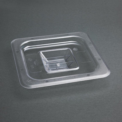 Vogue Clear Polycarbonate 1/6 Gastronorm Lid • PAS-U248