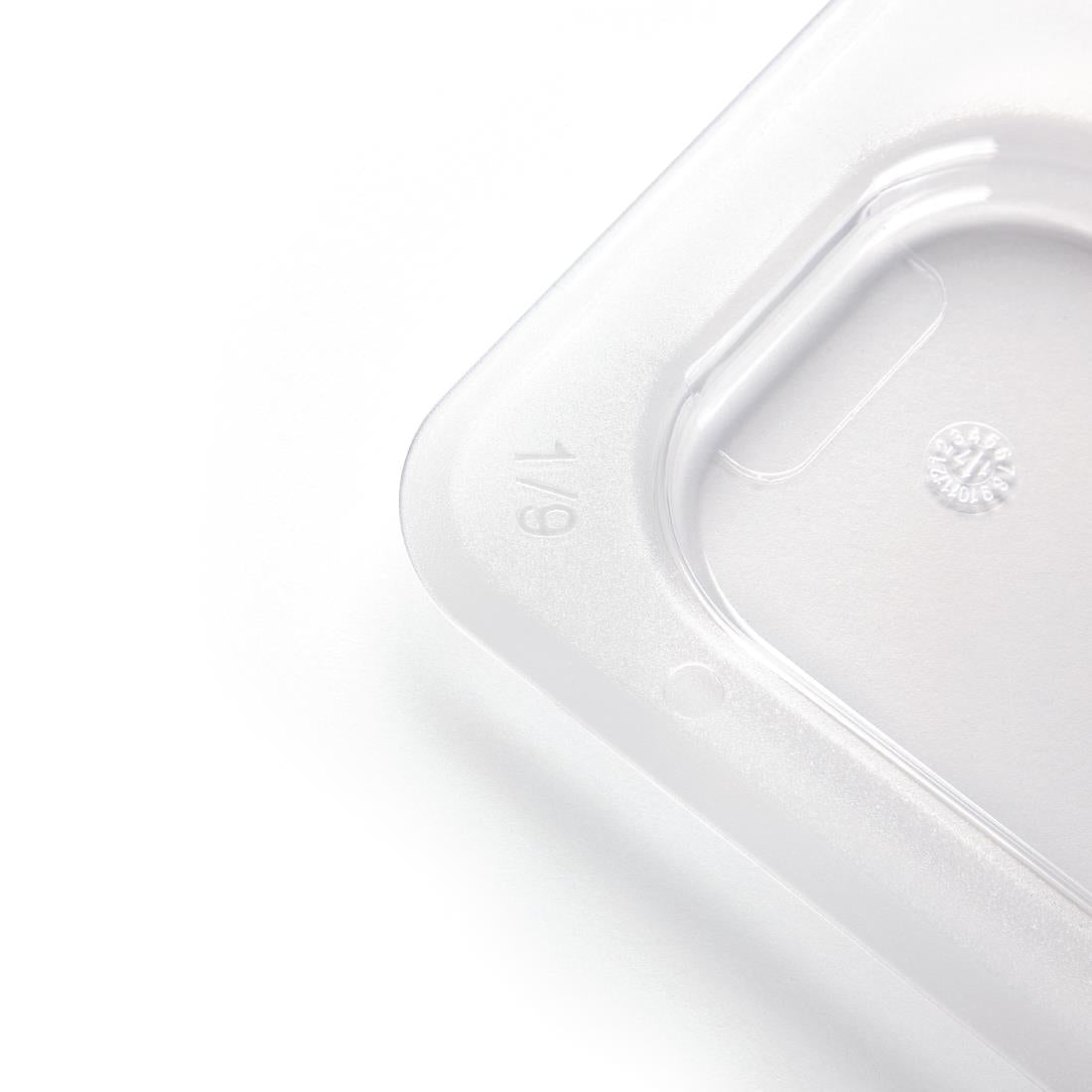Vogue Clear Polycarbonate Lid - GN 1/9 • PAS-U249