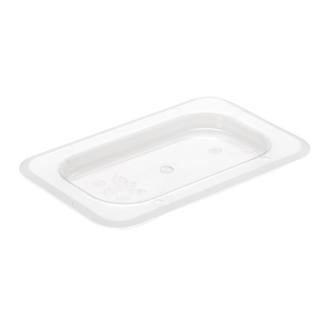 Vogue Clear Polycarbonate Lid - GN 1/9 • PAS-U249