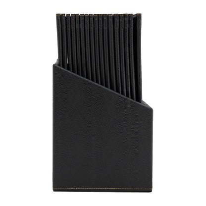Securit Contemporary Menu Covers and Storage Box A4 Black (20 Pack) (Pack of 20) • PAS-U266