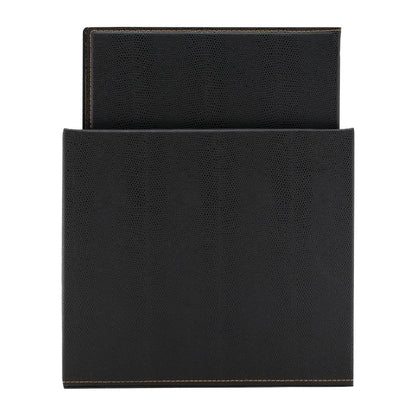 Securit Contemporary Menu Covers and Storage Box A4 Black (20 Pack) (Pack of 20) • PAS-U266
