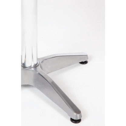 Bolero Round Bistro Table Stainless Steel 600mm • PAS-U425