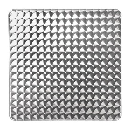 Bolero Square Bistro Table Stainless Steel 600mm • PAS-U427