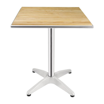 Bolero Ash Top Table Square 600mm • PAS-U430