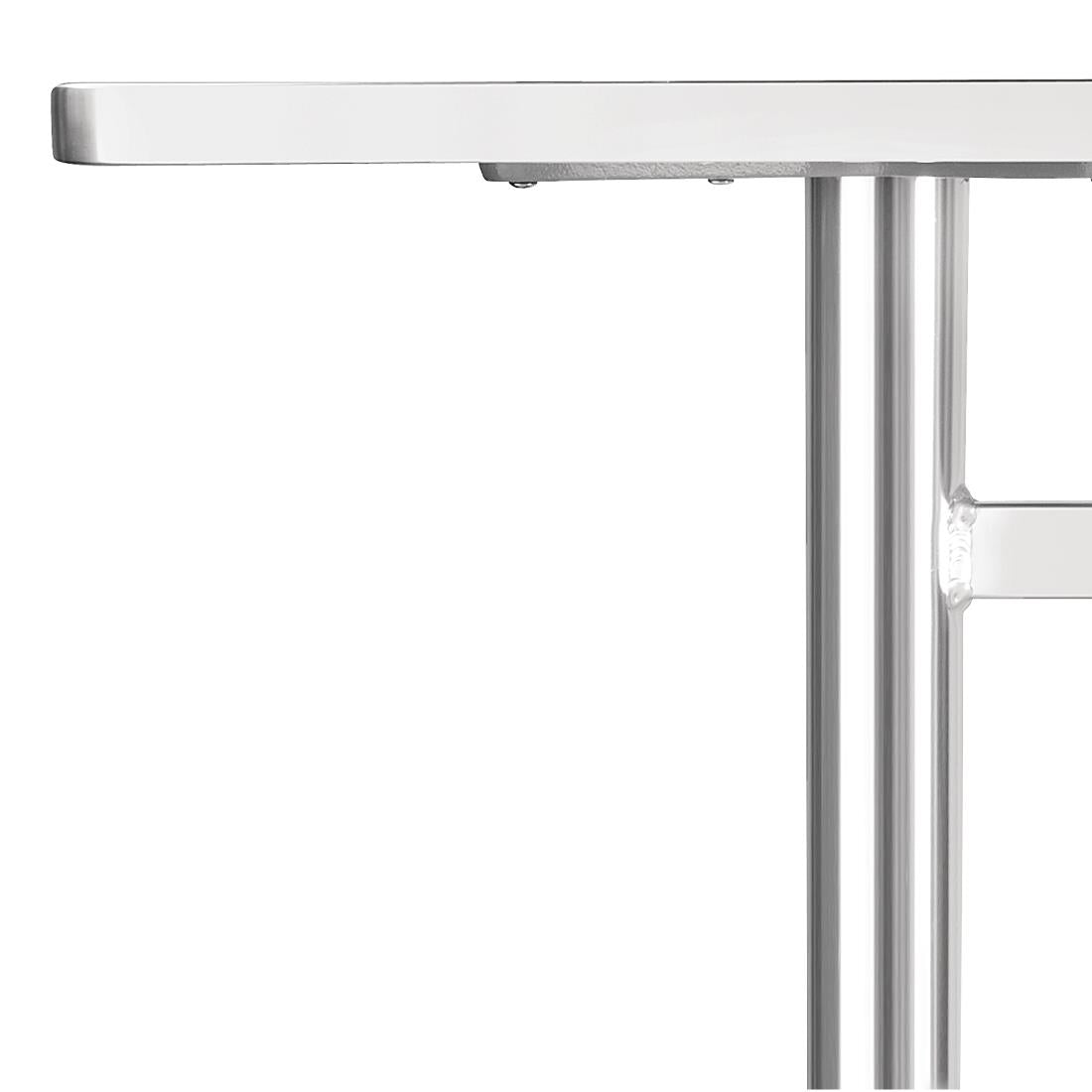 Bolero Double Pedestal Table Rectangular 600mm • PAS-U432