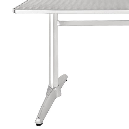 Bolero Double Pedestal Table Rectangular 600mm • PAS-U432