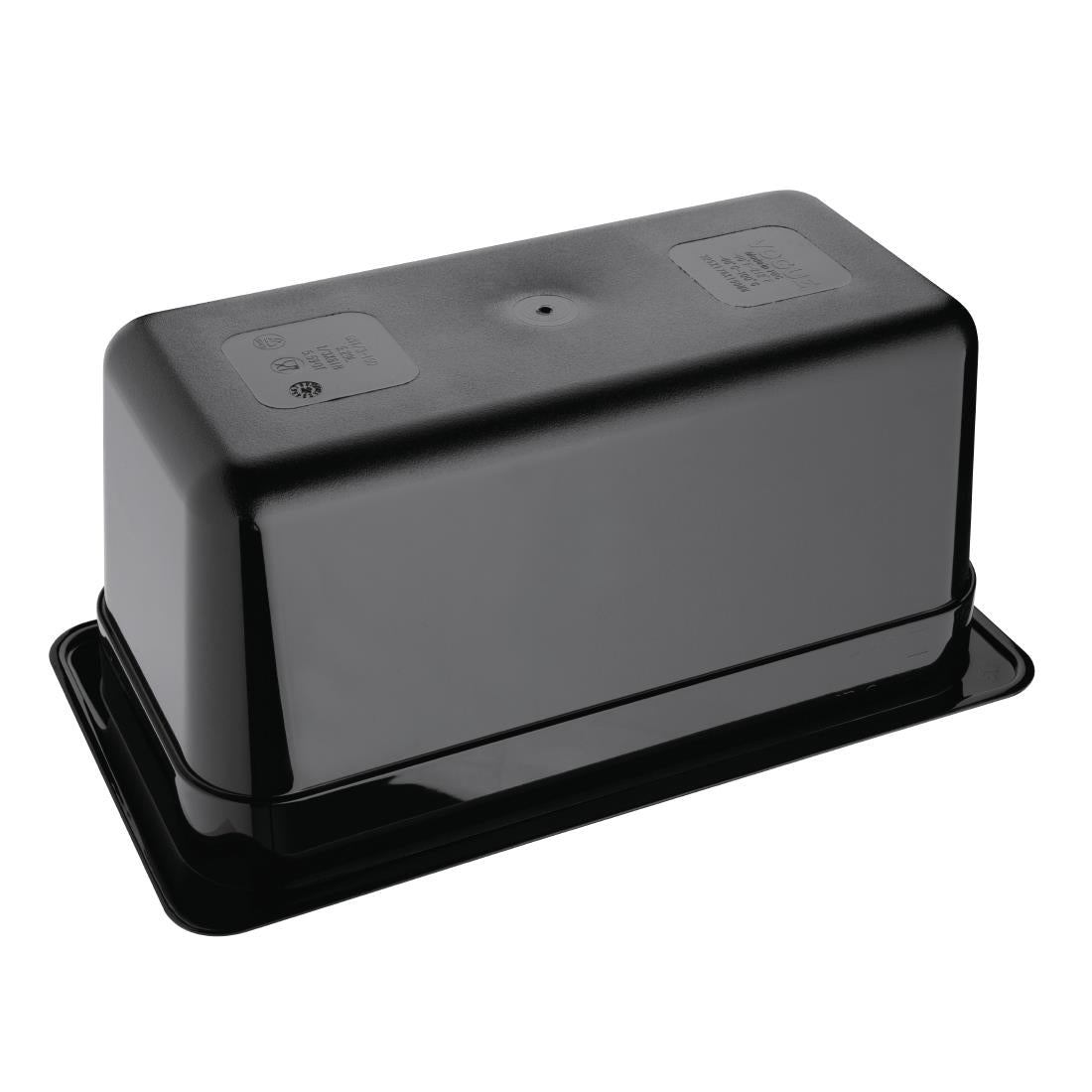 Vogue Black Polycarbonate - GN 1/3 150mm • PAS-U464