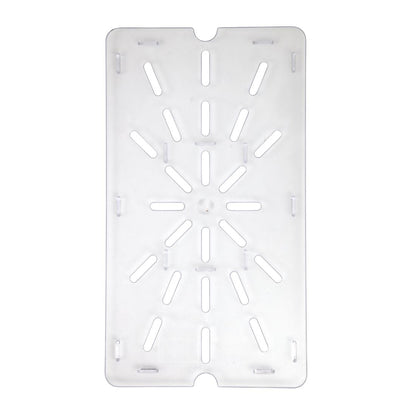 Vogue Clear Polycarbonate 1/1 Gastronorm Drainer Plate • PAS-U485