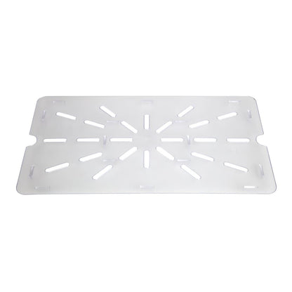 Vogue Clear Polycarbonate 1/1 Gastronorm Drainer Plate • PAS-U485