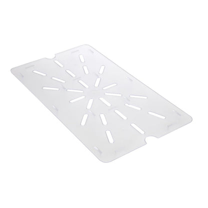 Vogue Clear Polycarbonate 1/1 Gastronorm Drainer Plate • PAS-U485