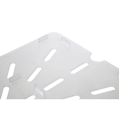 Vogue Clear Polycarbonate 1/1 Gastronorm Drainer Plate • PAS-U485