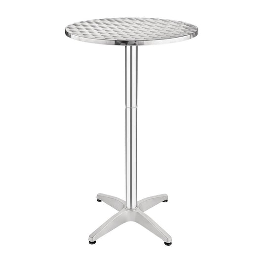 Bolero Poseur Table Stainless Steel 600mm • PAS-U502