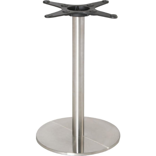 Bolero Stainless Steel Round Table Base • PAS-U552