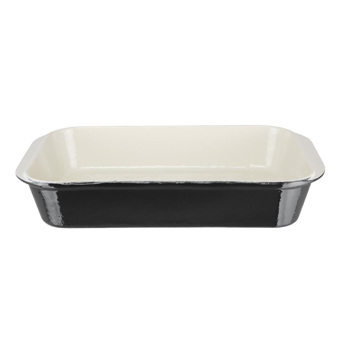 Vogue Black Cast Iron Roasting Dish 5Ltr • PAS-U572