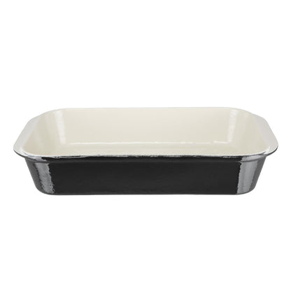 Vogue Black Cast Iron Roasting Dish 5Ltr • PAS-U572