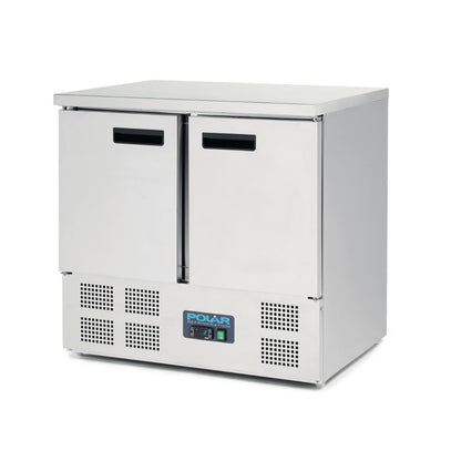 Polar G-Series Double Door Counter Fridge 240Ltr • PAS-U636-A