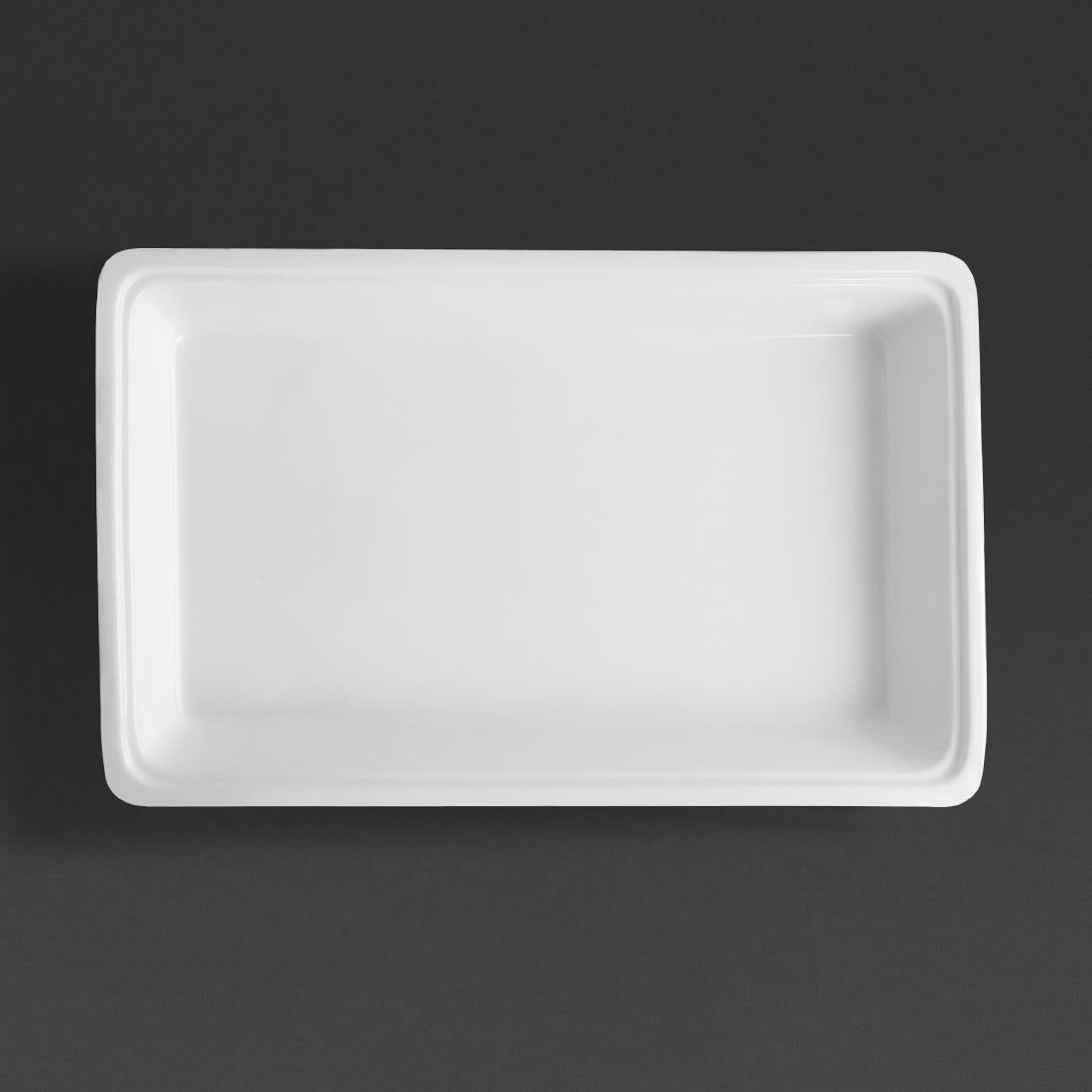 Olympia Whiteware 1/1 GN Platter 65mm • PAS-U807
