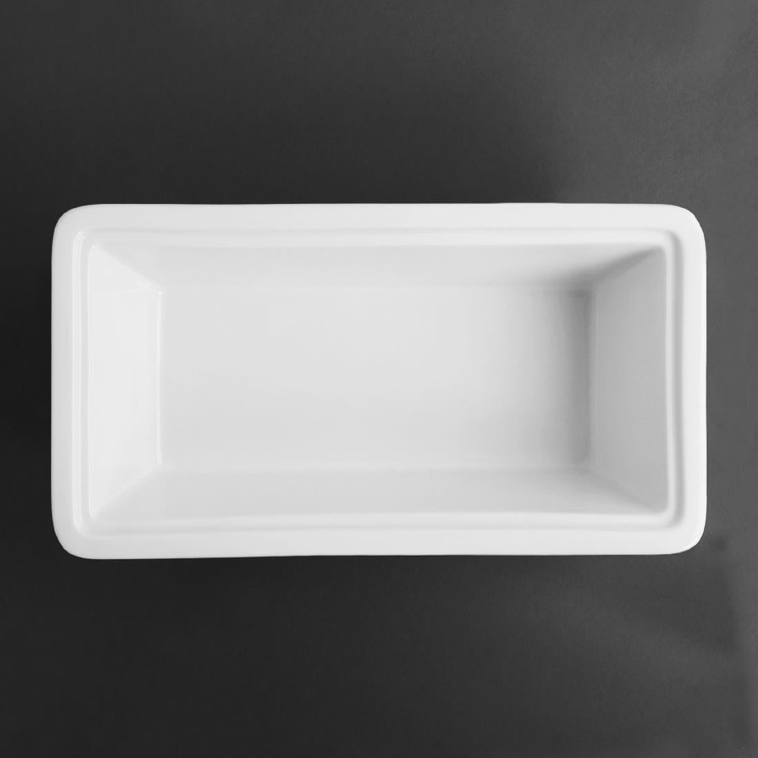 Olympia Whiteware 1/3 Gastronorm Dish 100mm • PAS-U811