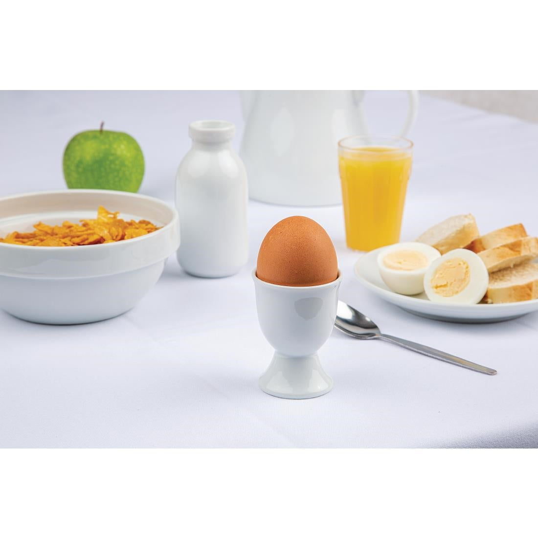 Olympia Whiteware Egg Cup - 50x68mm (12 Pack) • PAS-U814