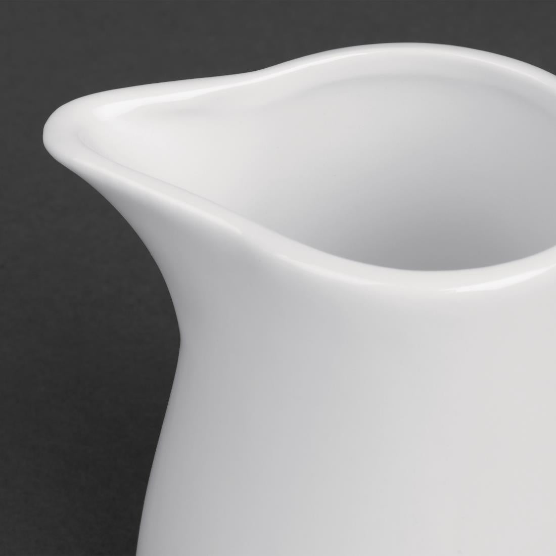 Olympia Whiteware Cream & Milk Jugs 213ml (6 Pack) (Pack of 6) • PAS-U820