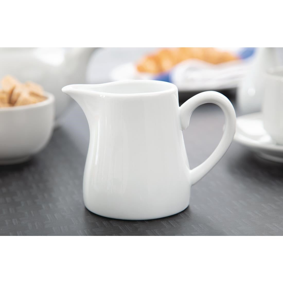 Olympia Whiteware Cream & Milk Jugs 305ml (6 Pack) (Pack of 6) • PAS-U821