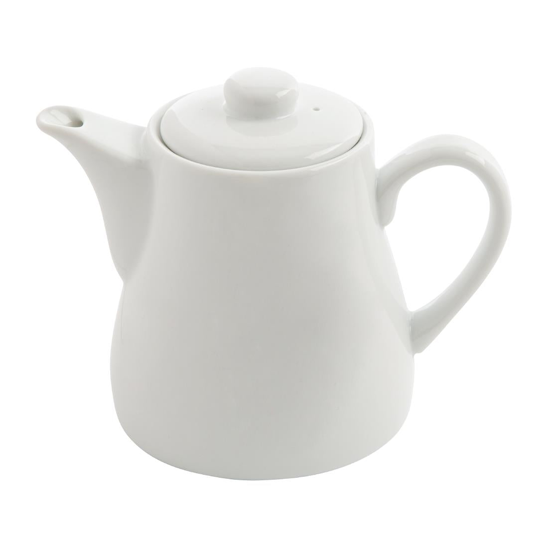 Olympia Whiteware Tea Pot 483ml (4 Pack) (Capacity: 483ml. Pack Quantity: 4) • PAS-U822