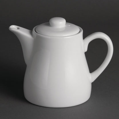 Olympia Whiteware Teapots 483ml (4 Pack) (Pack of 4) • PAS-U822