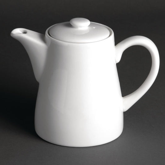 Olympia Whiteware Coffee Pots 710ml (4 Pack) (Capacity: 654ml. Pack quantity: 4) • PAS-U825