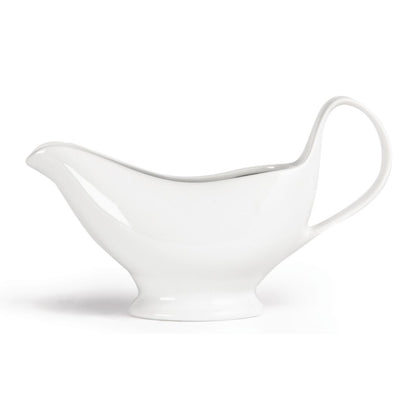 Olympia Whiteware Gravy Boats 340ml 12oz (6 Pack) (Pack of 6) • PAS-U831