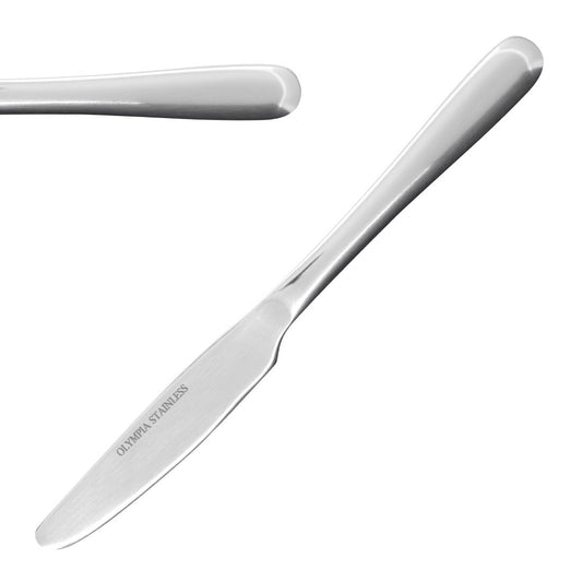 Olympia Buckingham Dessert Knife (12 Pack) • PAS-U876