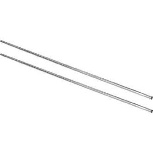 Vogue Chrome Upright Posts 1830mm (2 Pack) (Size: 1830mm. Pack quantity 2) • PAS-U888
