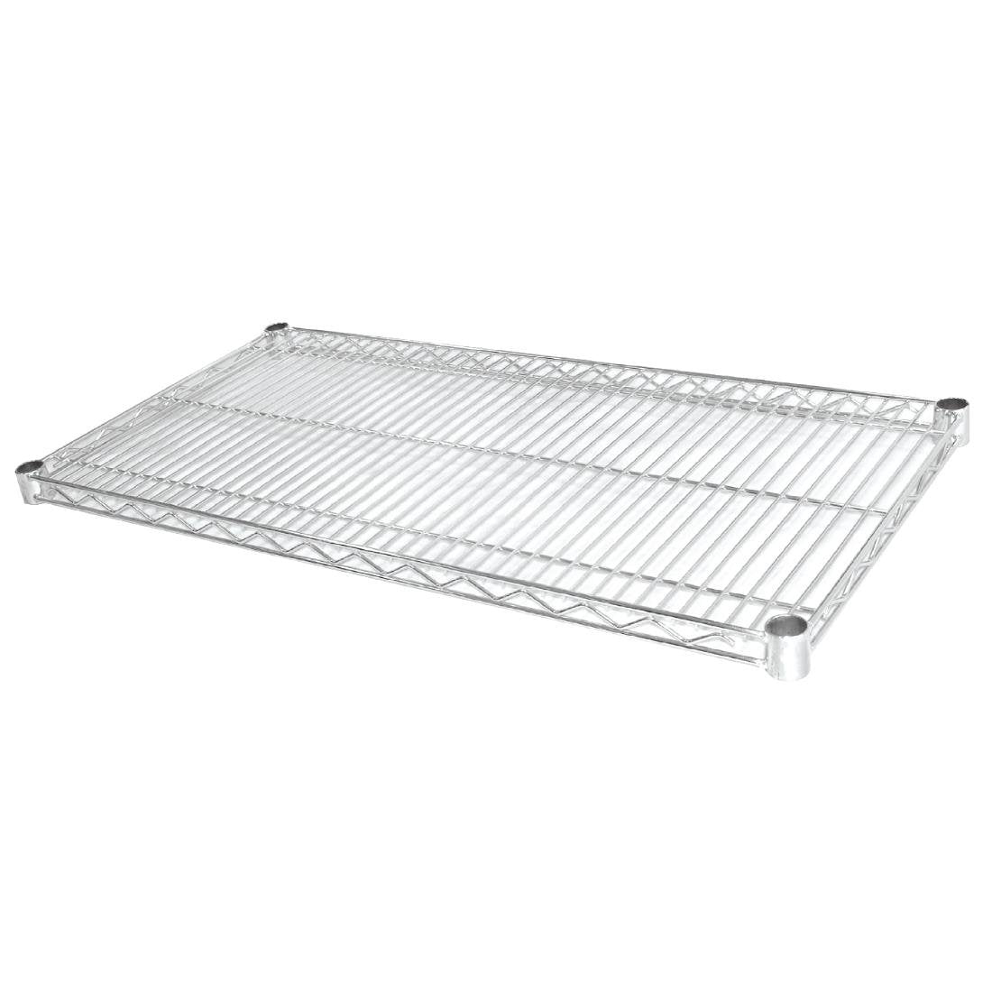 2 x Vogue Chrome Wire Shelves 1525 x 610mm (Pack of 2) • PAS-U894