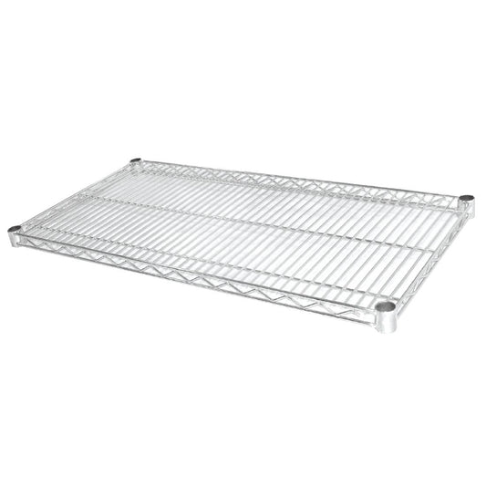 Vogue Chrome Wire Shelves 1220x610mm (2 Pack) • PAS-U893