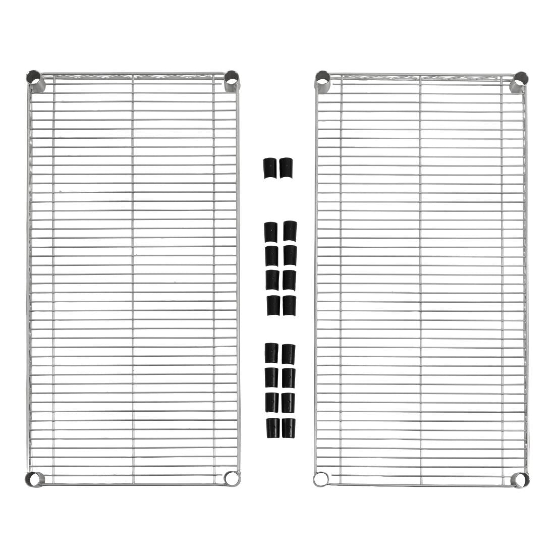Vogue Chrome Wire Shelves 915x457mm (2 Pack) • PAS-U889