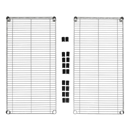 Vogue Chrome Wire Shelves 915x457mm (2 Pack) • PAS-U889