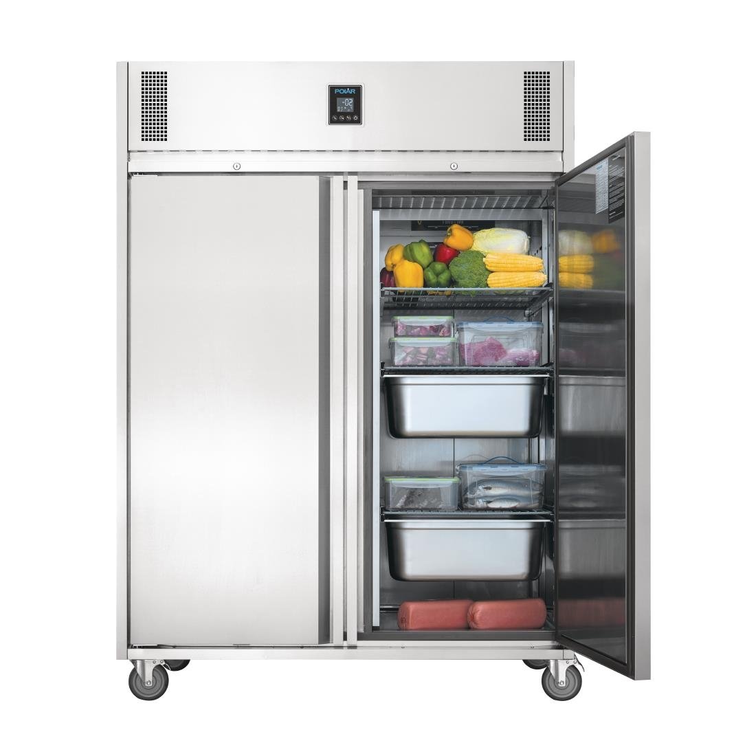 Polar U-Series Premium Double Door Fridge 1170Ltr • PAS-UA003-A