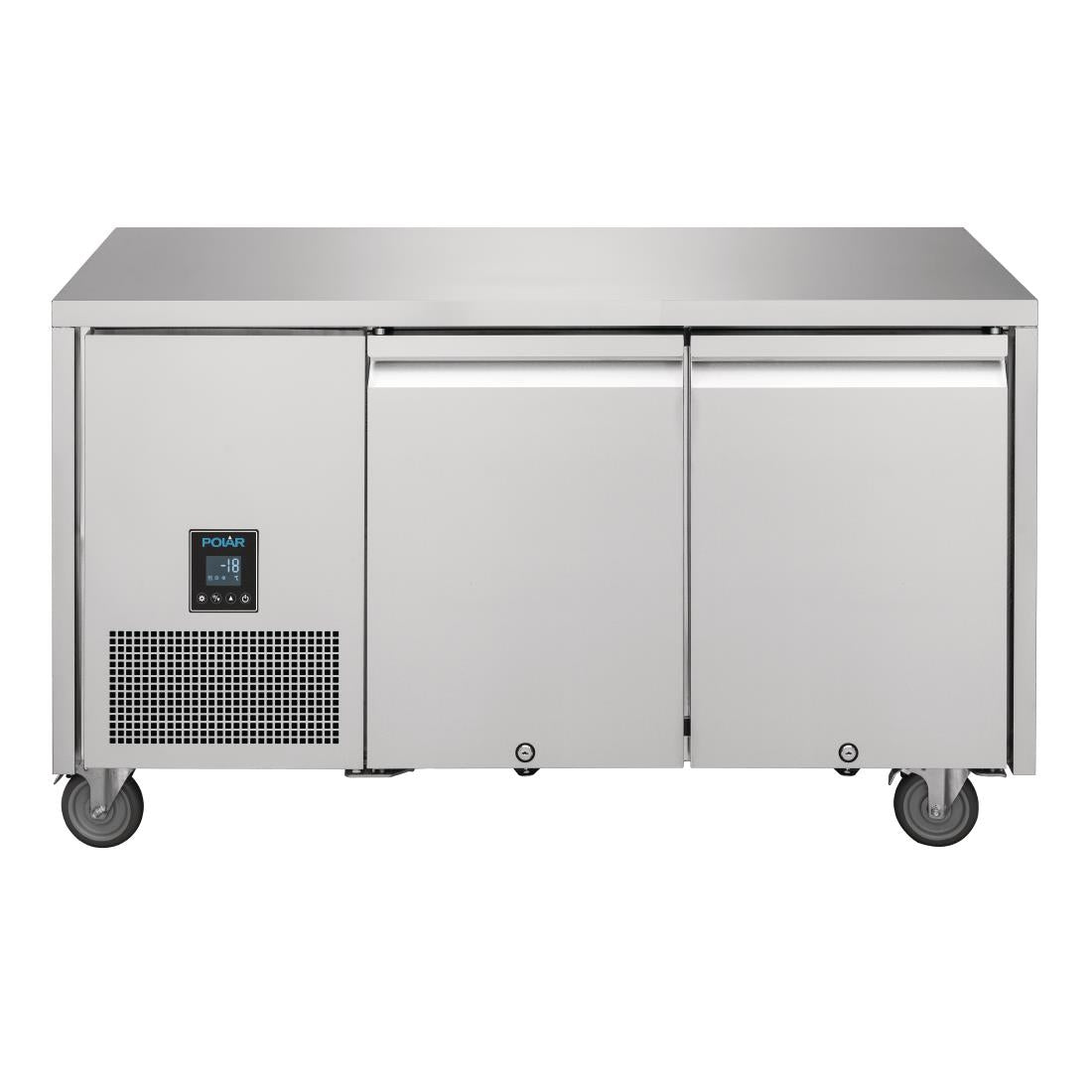 Polar U-Series Premium Double Door Counter Freezer 267Ltr • PAS-UA006-A