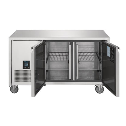 Polar U-Series Premium Double Door Counter Freezer 267Ltr • PAS-UA006-A