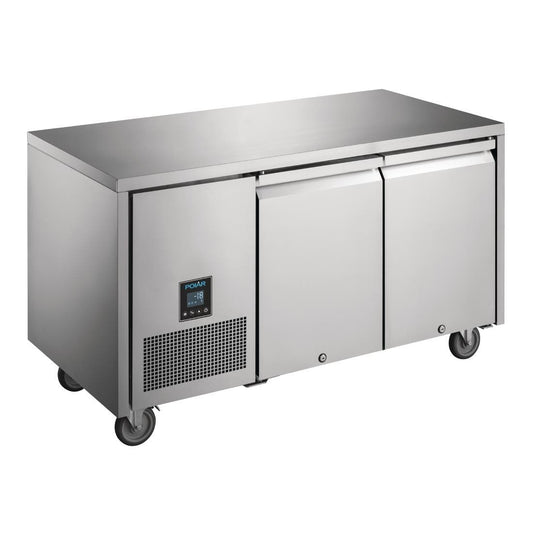 Polar U-Series Premium Double Door Counter Freezer 267tr • PAS-UA006-A